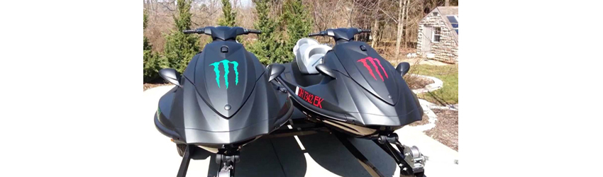 Water Scooters PlastiDip painted